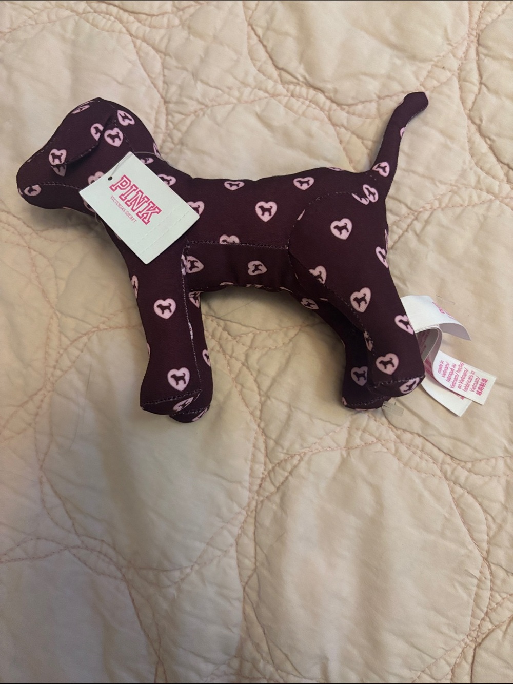 Victoria’s Secret NWT pink dog
